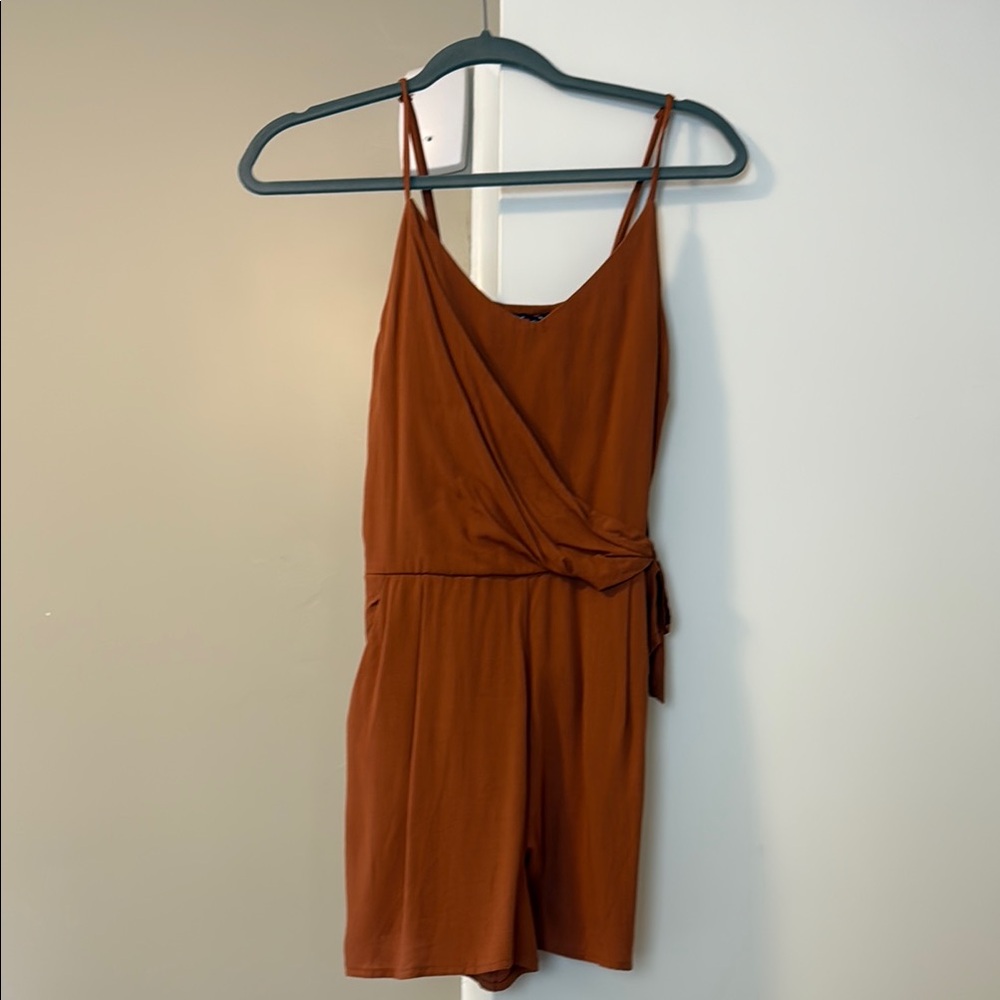 One Clothing Rust Romper